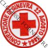 patch ricamata CRI Convenzione di Ginevr